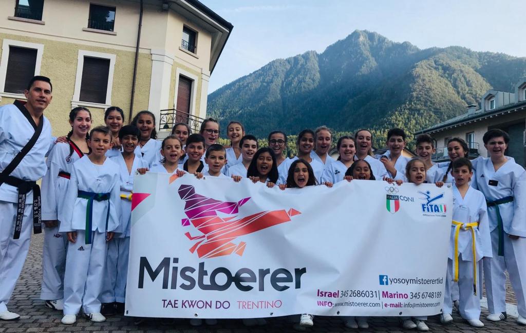 esibizione di taekwondo Mistoerer Italia Spiazzo a Tione 3