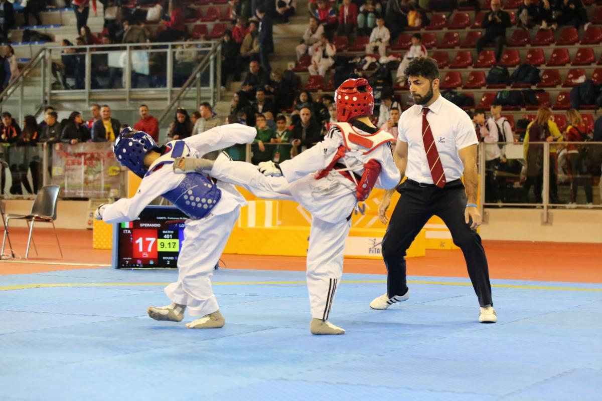 combattimento taekwondo italia trentino misto erer 